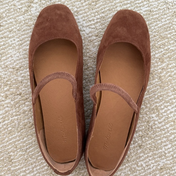 Madewell Greta Suede Flats Size 5 - Picture 4 of 6